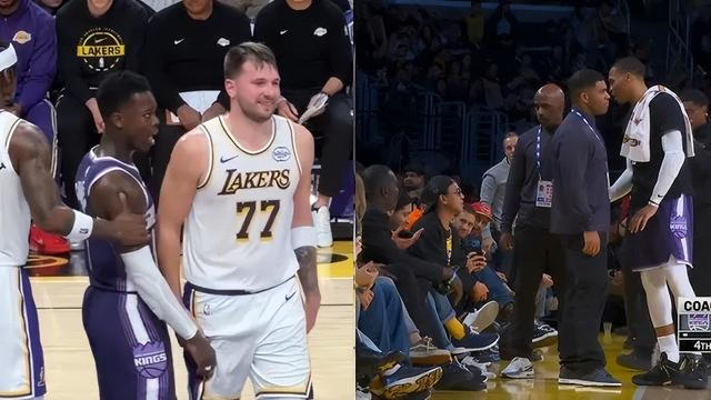 东契奇狂砍42分创湖人队史单月得分纪录 湖人轻