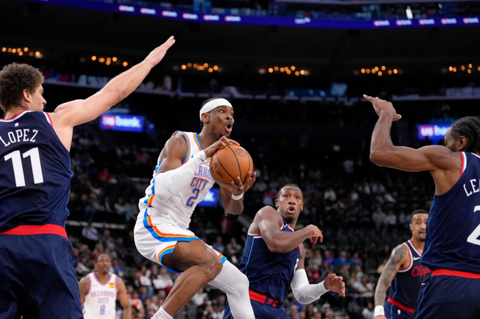 亚历山大三节打卡率队大胜快船 雷霆提前锁定常